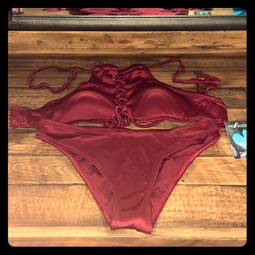 Red Bikini Set